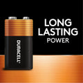 Duracell Coppertop 9V Battery, 4 Count Pack, 9-Volt Battery with Long-Lasting Power, All-Purpose Alkaline 9V Battery for Household and Office Devices