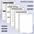2025-2026 Academic Planner, July 2025 - June 2026, Weekly and Monthly Planning Book, Hard Cover Calendar Planner with Tabs, A5 (6.3" X 8.4"),