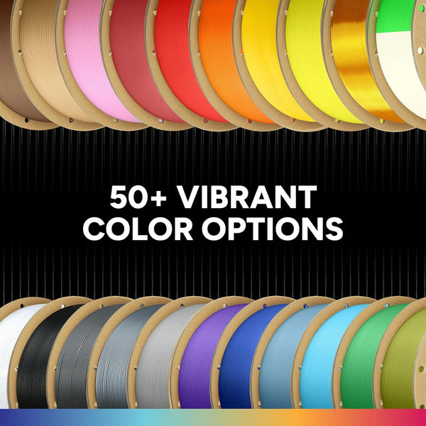 OVERTURE PLA Filament 1.75Mm PLA 3D Printer Filament, 1Kg Cardboard Spool (2.2Lbs), Dimensional Accuracy +/- 0.02Mm, Fit Most FDM Printer (White