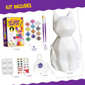 Paint Your Own Cat Lamp Kit, Arts and Crafts for Kids Ages 8-12, Art Supplies Painting kit for Kids 6-12, Cat Night Light Toys Girls Boy Birthday