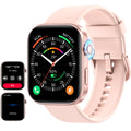 ENOMIR Smart Watch for Women Iphone & Android,1.99"" AMOLDE Screen 3ATM Waterproof Fitness Watch with Answer/Make Call AI Voice,24H-Heart