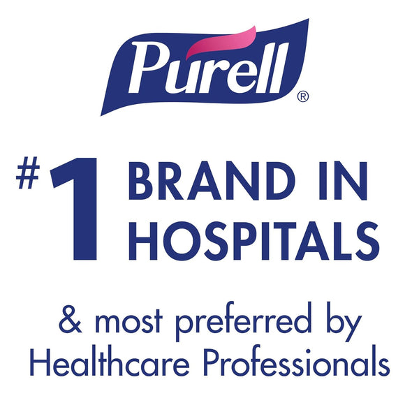 PURELL Advanced Hand Sanitizer Soothing Gel, Fresh Scent, 2 Fl Oz Travel Size Flip-Cap Bottle (Pack of 6), 3156-04-EC