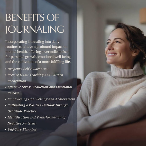 FINDING BALANCE 100-Day Mental Health Journal â Daily Journal with Prompts for Mindfulness, Self-Care & Healing â Anxiety & Depression Relief