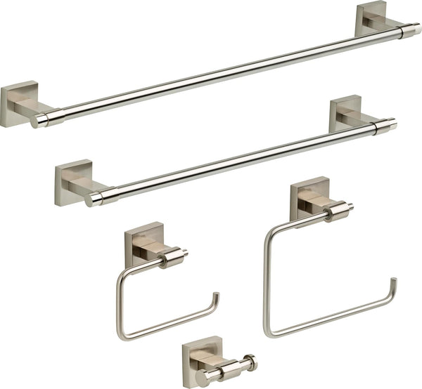 Franklin Brass MAX46-SN Maxted Towel Ring, Brushed Nickel