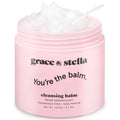 Grace & Stella Makeup Remover Cleansing Balm - Hydrating Facial Cleanser with Vitamin E for Soft, Nourished Skin - Melt Stubborn Waterproof Make