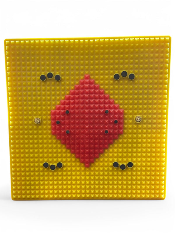Acupressure Mat with Magnets, Reflexology Foot Massage Mat, Copper Pyramid Power for Pain Relief