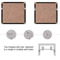 Vinyl Coated Picture Hanging Wire #4 100-Feet Braided Picture Wire Heavy,Supports up to 50Lbs for Photo Frame Picture,Artwork,Mirror Hanging(1.5Mm