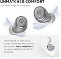 TOZO T10 Wireless Earbuds Bluetooth 5.3 Headphones, App Customize EQ, Ergonomic Design, 55H Playtime, Wireless Charging Case, IPX8 Waterproof