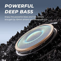 N18 Neckband Bluetooth Earbuds, Wireless Bluetooth 5.2 Headphones with Microphone, Ultra-Lightweight Comfort, IPX7 Waterproof, Deep Bass Strong