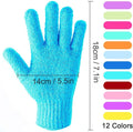 24 Pcs Exfoliating Shower Gloves,Double Sided Exfoliating Bath Gloves Deep Clean Dead Skin for Spa Massage Beauty Skin Shower Body Scrubber