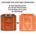 Harney & Sons Hot Cinnamon Spice Tea Tin - Black Tea with Orange & Sweet Clove - 2.67 Ounces, 30 Sachets
