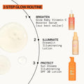 Pacifica Vitamin C Face Serum - Glow Baby Booster Facial Serum - Glycolic Acid Serum for Face - Dark Spot Corrector anti Aging Brightening -