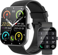 Smart Watch for Men Women(Answer/Make Calls), 1.96" HD Smartwatch, Fitness Tracker with 110+ Sport Modes, IP68 Waterproof, Heart Rate/Sleep/Step
