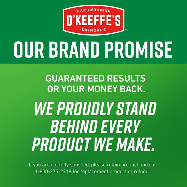 O'Keeffe'S Working Hands Hand Cream for Extreme Dryness - 3.4 Oz Jar (1 Pack) - Repairing Skincare for Cracked, Dry Hands