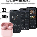 TOZO T6 Wireless Earbuds Bluetooth 5.3 Headphones, Ergonomic Design in Ear Headset, 50Hrs Playtime with Wireless Charging Case, APP EQ