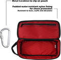 Rough Enough Small Tool Bag Case Portable Box EDC Pouch Organizer with Handle, 12 Inch, Heavy Duty Cordura, Padded Lining, Tech Tactical Gear, Black