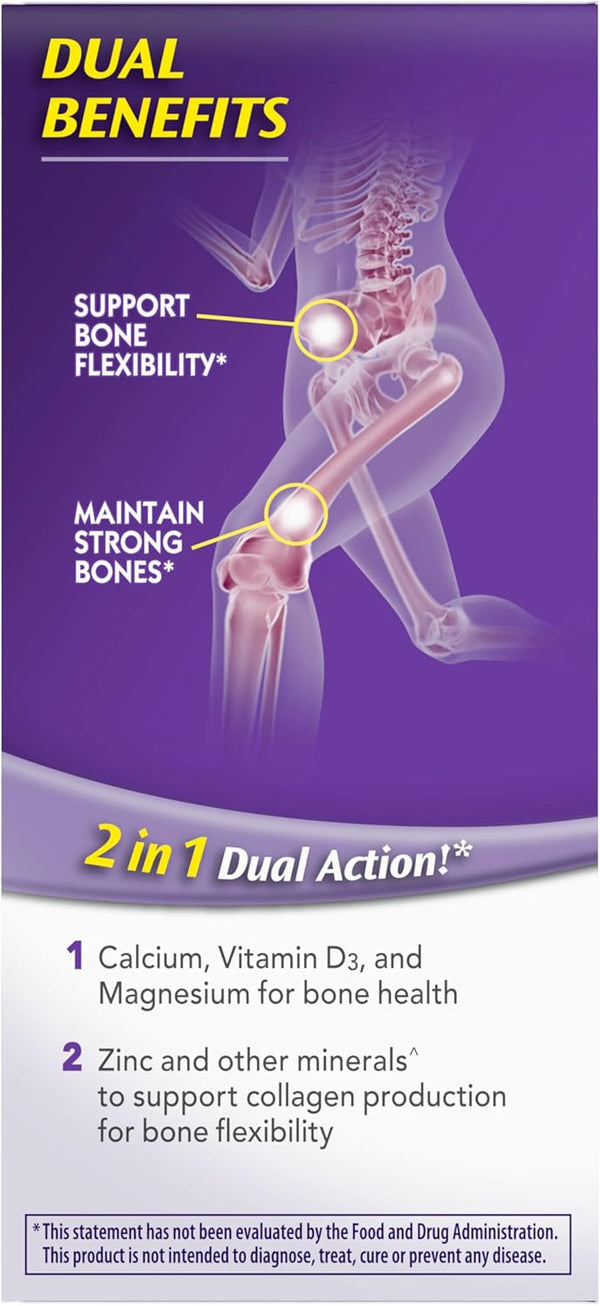 Caltrate Minis 600 plus D3 plus Minerals Calcium and Vitamin D Supplement Tablets, Bone Health and Mineral Supplement for Adults - 150 Count