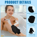 60Pcs Exfoliating Gloves Bulk, Exfoliating Body Scrubber Glove Exfoliator for Body Scrub Mitt, Bath Gloves for Shower Exfoliating Shower Gloves
