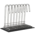 IDEATECH Reusable Bag Rack with Cup Drying Mat,Plastic Bag Dryer Rack Dish Drying,Collapsible Kitchen Counter Storage Organizer Sponge
