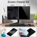 Car Screen Cleaner Spray, Walrfid TV Computer Laptop Touchscreen Mist Cleaning Kit Wipe for CD Disc DVD VCD, Electronic Cell Phone Ipad Iphone