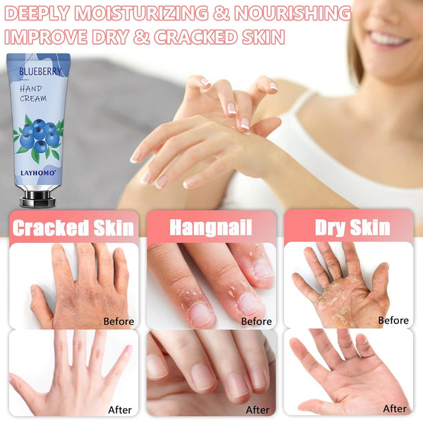 74 Pack Hand Cream Gift Set for Women and Girls,Mothers Day Gifts Bulk,Teacher Appreciation Gifts,Nurses Gifts,Natural Plant Hand Lotion for Dry