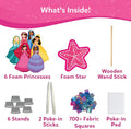 Skillmatics Poke-In Art - Magical Princesses, Mess-Free Fun for Kids, DIY Wood Craft Kits, Creative Activity, Gifts for Girls & Boys Ages 4, 5, 6,