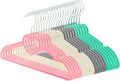 Velvet Hangers 20 Pack, 16" Non Slip Adult Hangers, Slim Clothes Hanger with 360 Degree Swivel Hook - Durable & Cute for Coats, Shirts, Dress (Mix