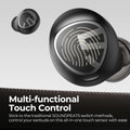 Soundpeats Free2 Classic Wireless in Ear Earbuds, 30Hrs Playtime Headphones, Bluetooth V5.1 Earphones, Built in Mic for Clear Calls, Touch