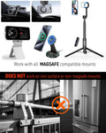 Universal Magnetic Phone Mount Plate,Strong Adhesive Plate for Magnetic Car Mount, Phone Sticker for Iphone 16E and All Smartphones and