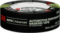 3M Automotive Refinish Masking Tape, 06654, 36 Mm X 55 M, 1 Roll