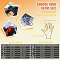 Ihuan Winter Waterproof Gloves for Men Women Snow Ski - Cold Weather for Running Cycling, Warm Thermal Touchscreen Finger