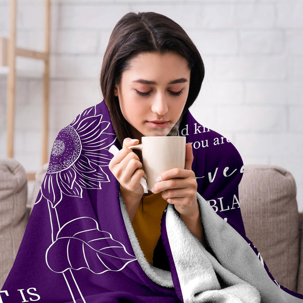 Get Well Gifts for Women after Surgery - Hug Blanket - Thinking of You Gift for Mom Friend Sister - Feel Better Inspirational Gifts for Women -