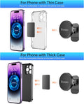 ã2-PackãMagnetic Phone Holder for Car, [Strong Magnet] Magnetic Phone Mount for Car [ 4 Plate] Iphone Magnetic Car Phone Holder Mount for Cell
