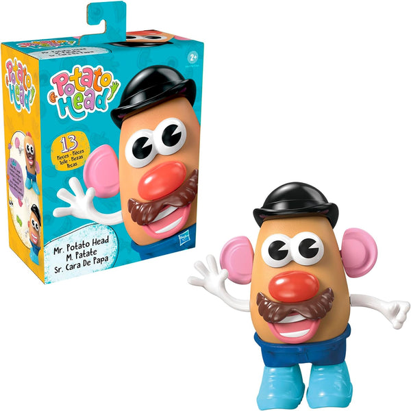 Mr. Potato Head Potato Head Classic Toy for Kids Ages 2 and Up,Includes 13 Parts and Pieces to Create Funny Faces