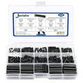 430 Pcs Roll Pin Set, Slotted Metric Spring Pins, Steel Split Expansion Pin M1.5 M2 M2.5 M3 M4 M5 M6, Spring Dowel Tension Roll Pins for Home