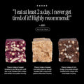 David High Protein Bars No Sugar - Sugar Free Protein Bars, Low Carb, Gluten Free - 28G of Protein, 150 Calories - David Bar On-The-Go Snack -