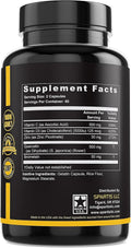 Zinc Quercetin 500Mg with Vitamin C Vitamin D3 Bromelain Immune Support High Potency Quercetin Zinc Supplement ZQV by SPARTIS (Pack of 1 Bottle at