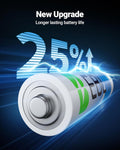 EBL AAA Batteries 24 Pack, 1.5V Alkaline Triple a Batteries, Long-Lasting Alkaline Power for All Your Devices, 10-Year Shelf Life