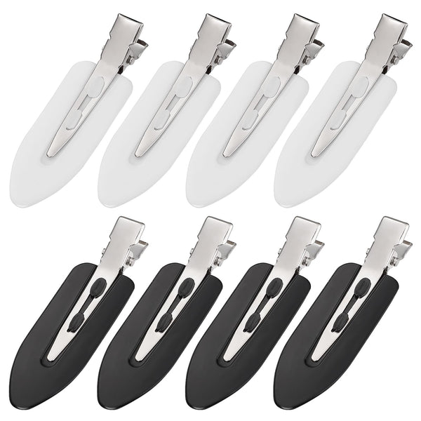 8Pcs No Bend No Crease Hair Clips - Styling Duck Bill Clips Alligator Hair Barrettes for Styling Sectioning Small Gifts for Women Girl Salon