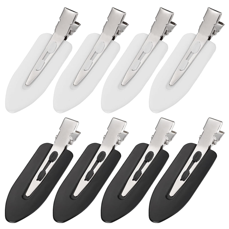 8Pcs No Bend No Crease Hair Clips - Styling Duck Bill Clips Alligator Hair Barrettes for Styling Sectioning Small Gifts for Women Girl Salon