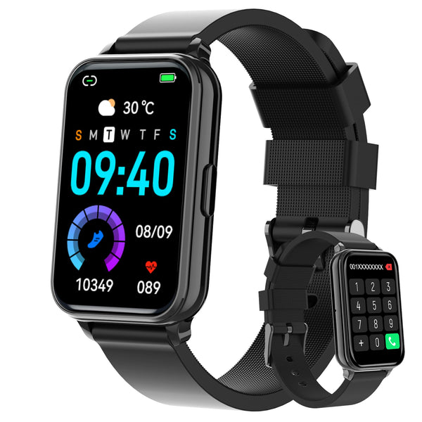 Smart Watch Fitness Tracker Make/Answer Calls for Women Men with Heart Rate Blood Oxygen Sleep Monitor Sports Modes Step Calorie Counter IP68