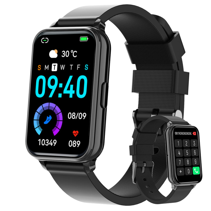Smart Watch Fitness Tracker Make/Answer Calls for Women Men with Heart Rate Blood Oxygen Sleep Monitor Sports Modes Step Calorie Counter IP68