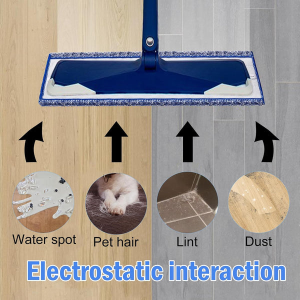6 Pack Reusable Microfiber Pad for Bona Mop, 6 Pack Value - Use with Bona Mops, Includes 2 Pack Dusting Pad, 2 Pack Cleaning Pad and 2 Pack Deep