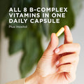 Solgar Bcomplex "100" Vegetable Capsules Heart Health Nervous System Support Supports Energy Metabolism Non GMO Vegan Gluten Free Dairy Free