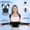 Back Brace Posture Corrector for Women and Men,Adjustable Full Back Brace and Shoulder Straightener,For Back Pain Relief,Hunchback