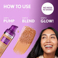 Covergirl Simply Ageless Skin Perfector Essence Foundation, 30 Light-Medium,Tinted Skincare Makeup Hybrid, Sheer Tint, Radiant Finish, Glowy