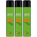 Garnier Fructis Style Sleek and Shine Anti-Humidity Hairspray, Ultra Strong Hold, Frizz Protection 8.25 Oz, 3 Count (Packaging May Vary)