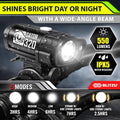 BLITZU Bike Lights, Super Bright Bicycle USB-C Rechargeable Headlight, Taillight & Bike Set, Waterproof Safety Front & Rear Back Light for Night