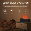 Essential Oil Diffuser, Music Sync Fire Flame Aromatherapy Diffuser, 250Ml Cool Mist Humidifier, Scent Aroma Diffuser with 7 Colors Light, Remote