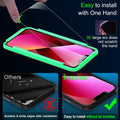 IMBZBK 3 Pack Screen Protector for Iphone 13 Tempered Glass with 3 Pack Camera Lens Protector, Accessories 9H anti Scratch for Apple 13, 2.5D